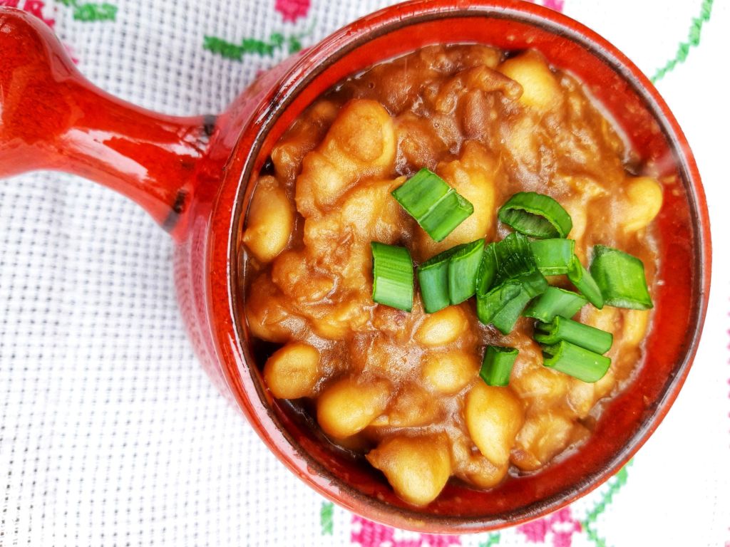 Mâncare de fasole cu sos de&nbsp;soia