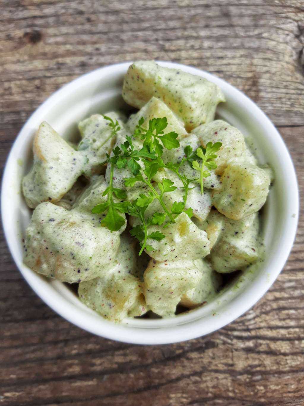 Sos de creson cu&nbsp;smântână