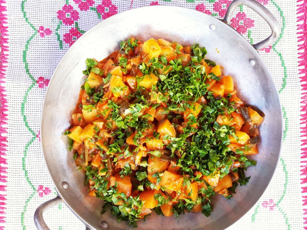 Stufat de post din&nbsp;cartofi