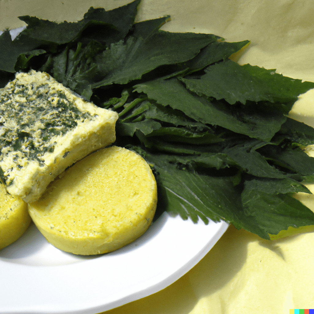 Mamaliga cu pulbere de&nbsp;urzici