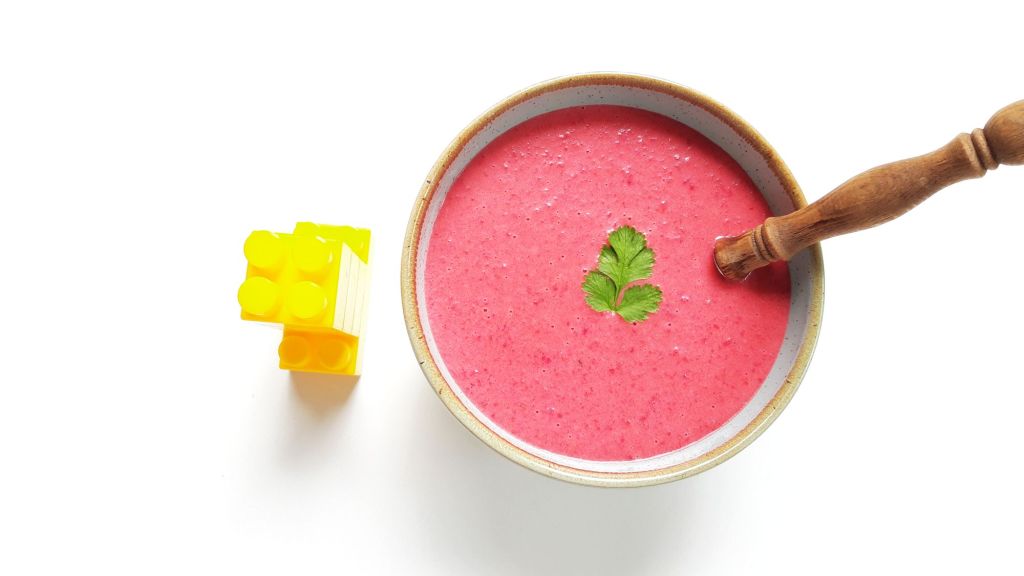 Supa de sfecla cu lapte de&nbsp;cocos