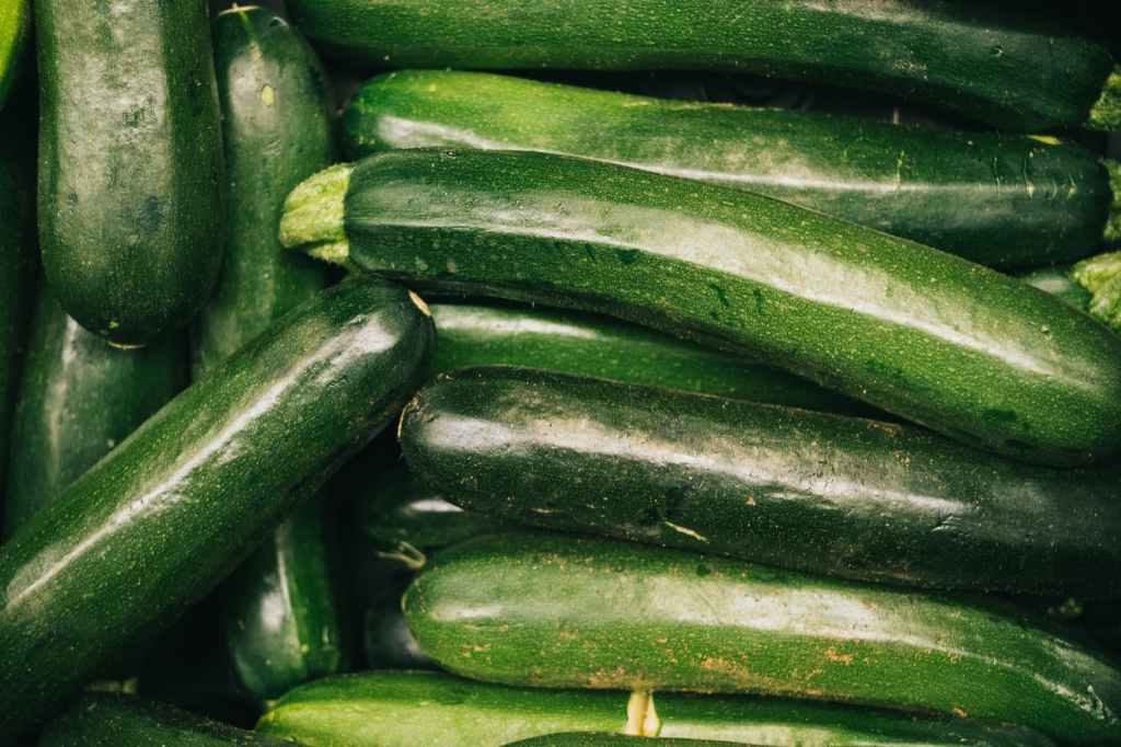 close up photo of zucchini