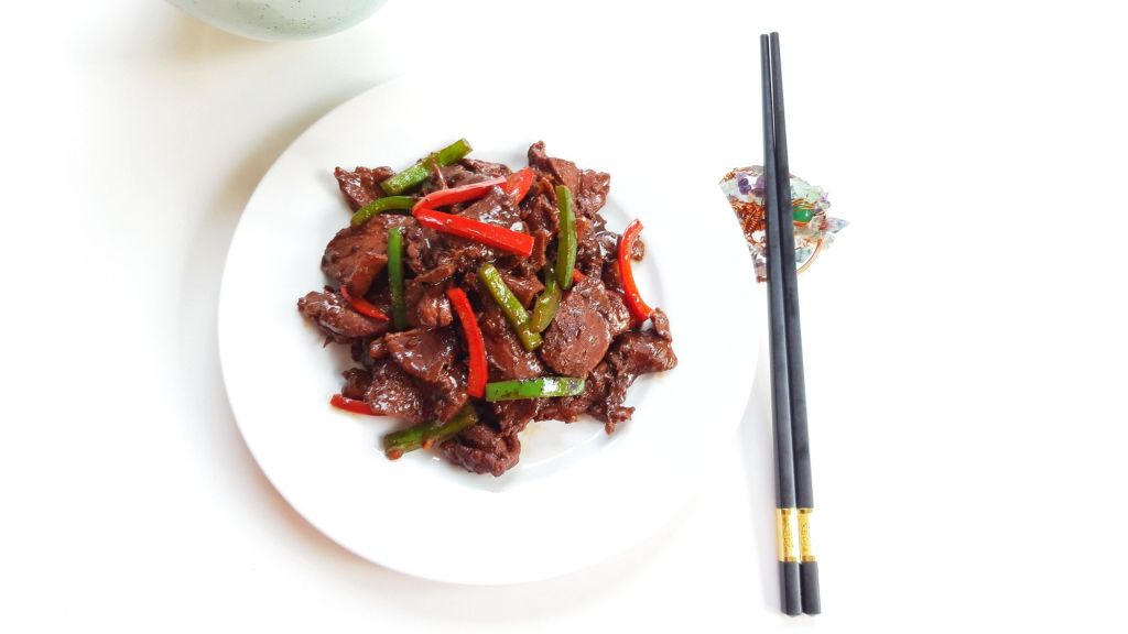 Vita cu chimion si ardei&nbsp;gras