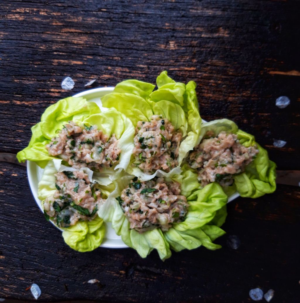 Salata Thai de ton cu orez, Laab&nbsp;pla